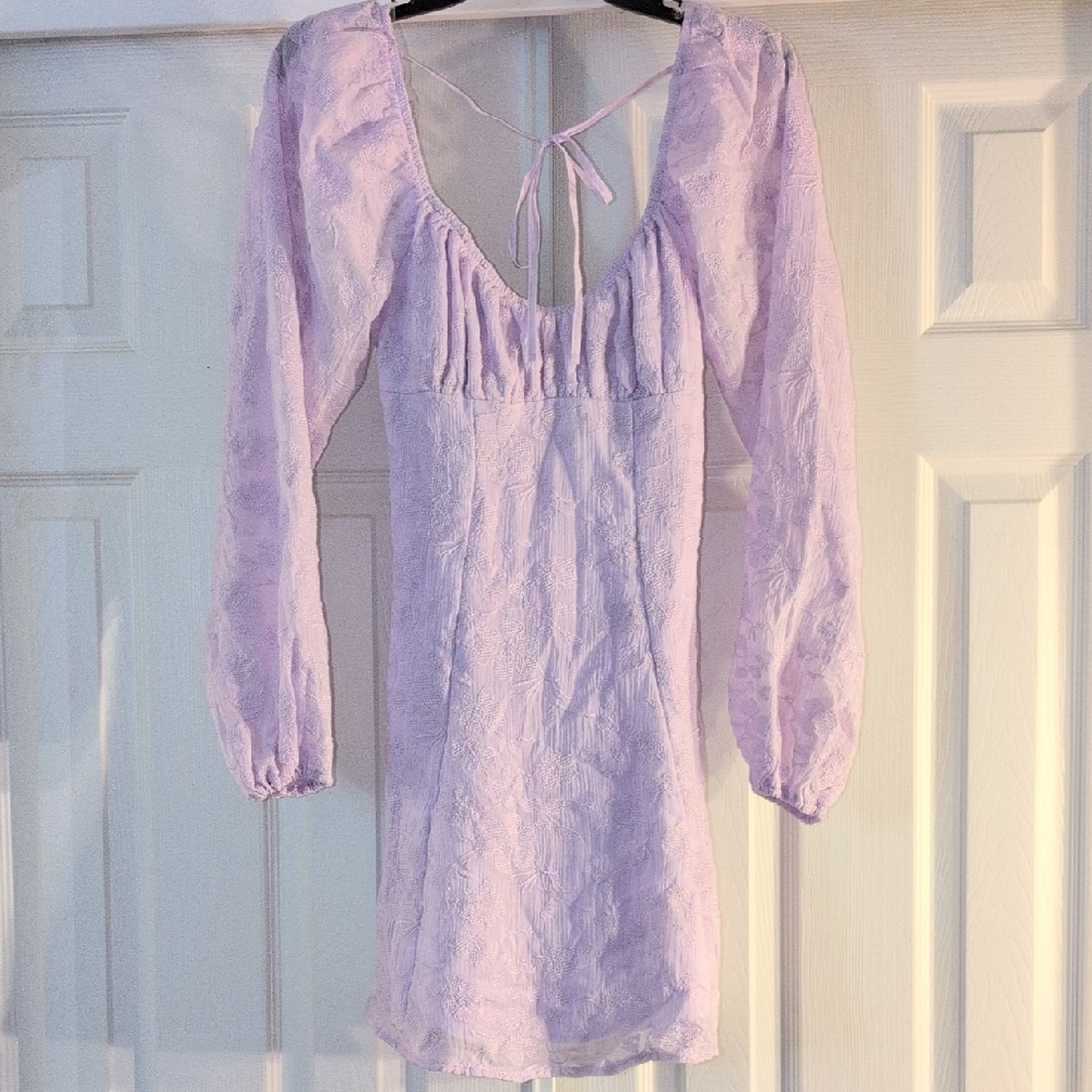Lavender Lace Dress